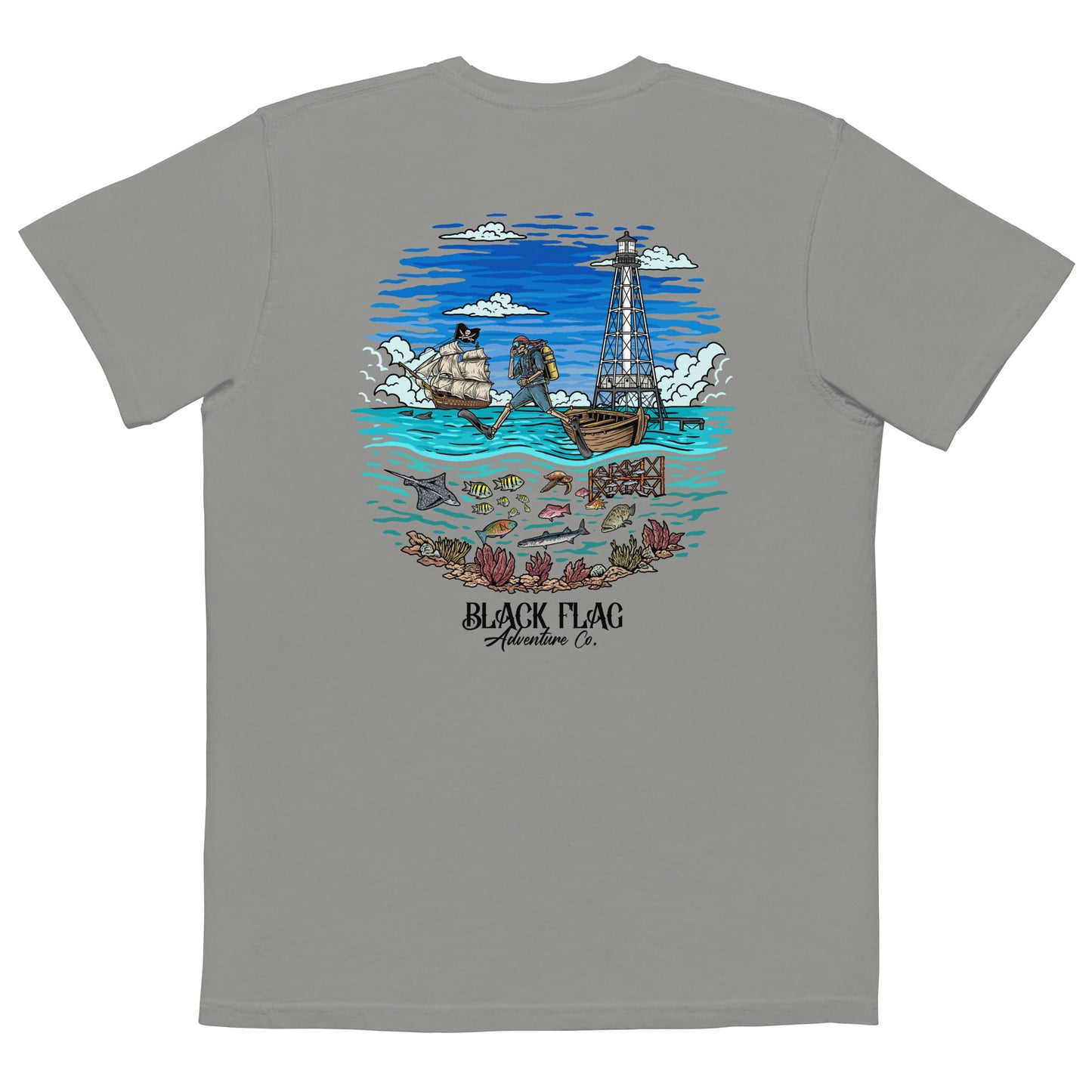 Alligator Blues Unisex Classic Pocket T-shirt