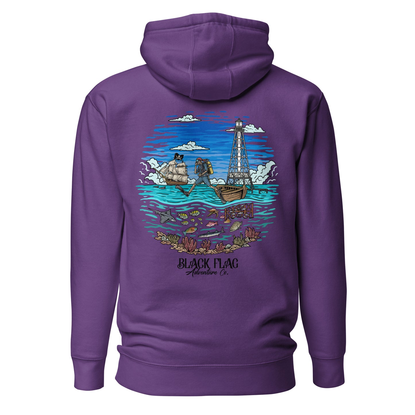 Alligator Blues Unisex Hoodie