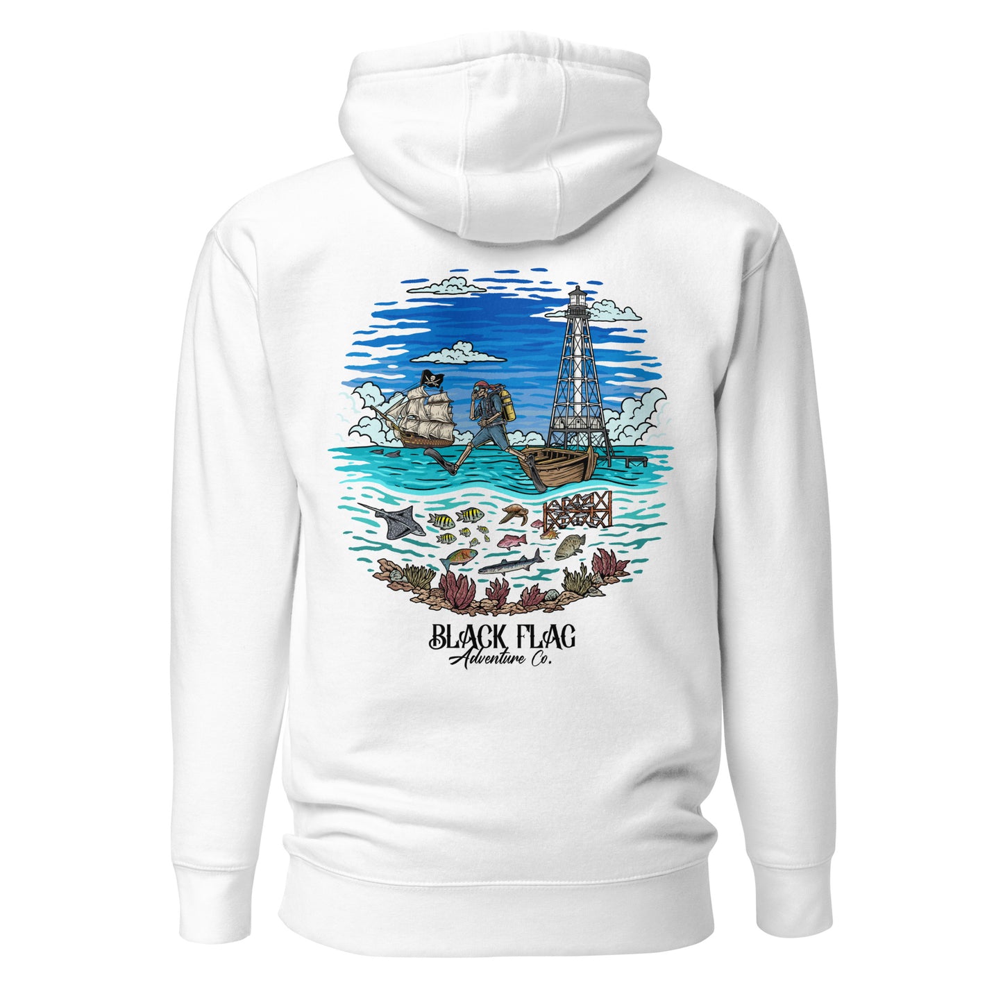 Alligator Blues Unisex Hoodie
