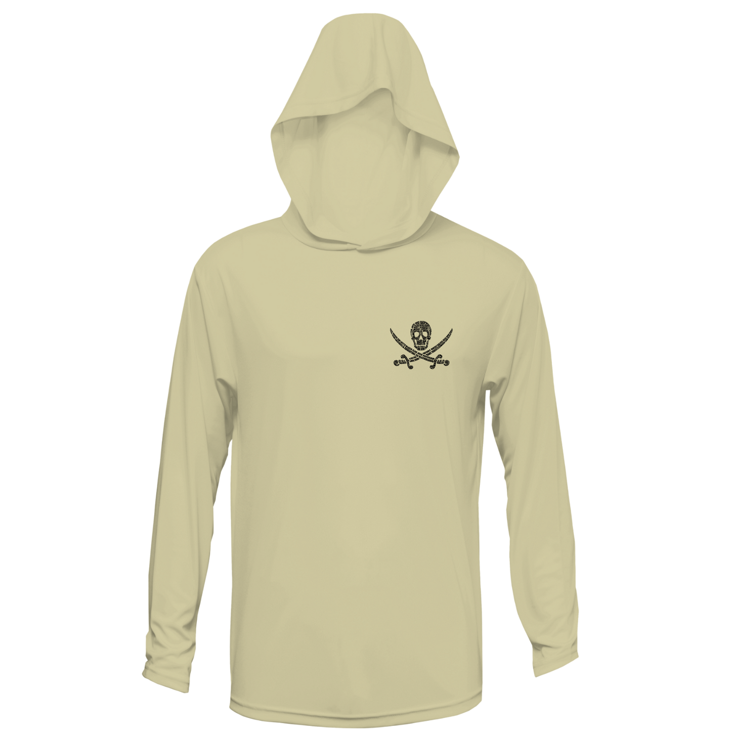 Alligator Blues Hooded UPF LS Shirt