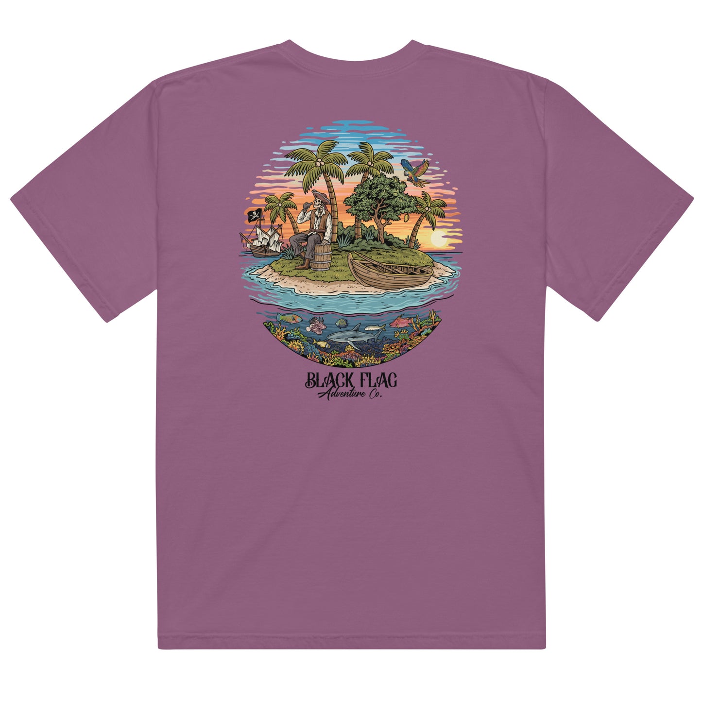 Pirate's Tribute Unisex Heavyweight T-shirt