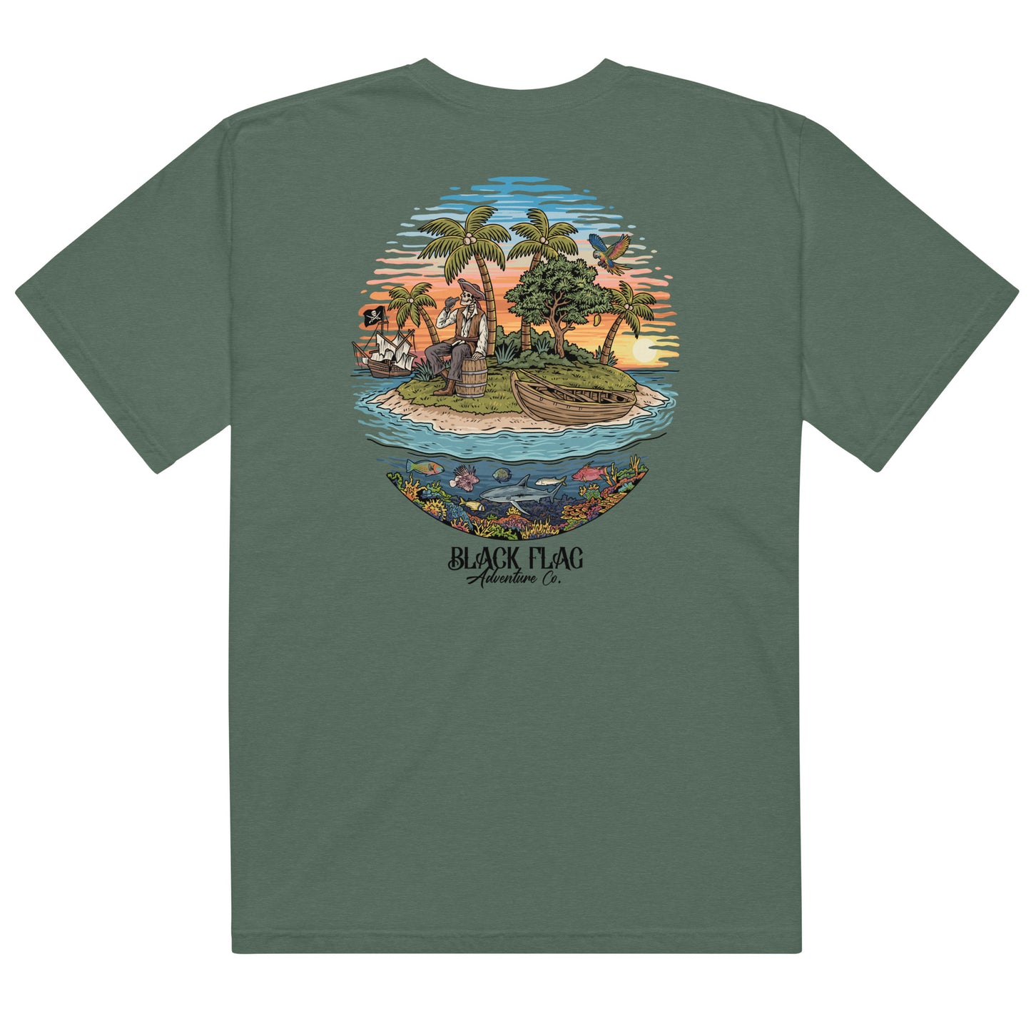 Pirate's Tribute Unisex Heavyweight T-shirt